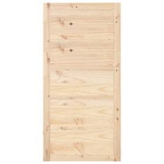 shumee tömör fenyőfa istálló stílusú ajtó 100x1,8x204,5 cm