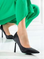 Vinceza Női körömcipő 92329 + Nőin zokni Gatta Calzino Strech, fekete, 38