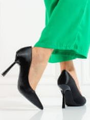 Vinceza Női körömcipő 92329 + Nőin zokni Gatta Calzino Strech, fekete, 38