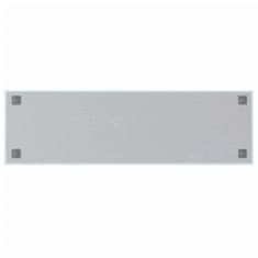 Greatstore fehér falra szerelhető edzett üveg mágnestábla 100 x 30 cm