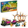 LEGO City 60357 Kaszkadőr járgány és tűzgyűrű kihívás
