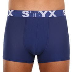 Styx 3PACK férfi boxeralsó sport gumi sötétkék (3G968) - méret M