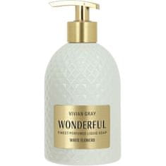 Vivian Gray Luxus folyékony szappan Wonderful White Flowers (Liquid Soap) 500 ml