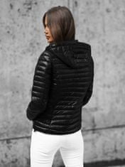 Ozonee Női átmeneti kabát Kennan fekete XL