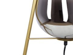 Beliani Aranyszínű fém asztali lámpa 44 cm MENA