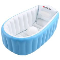 Northix Felfújható fürdőkád babának - kék 