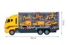 ISO Építőipari játék teherautó