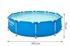 Bestway 56677 Pool Steel Pro 3,05 x 0,76 m