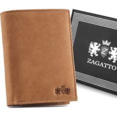 ZAGATTO Férfi pénztárca ZG-N4-F10 RFID BROWN