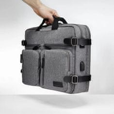 ZAGATTO Laptop táska/hátizsák 17,3" ZG245 GREY