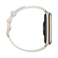 Huawei Watch Fit 2/arany/elegáns szíj/fehér
