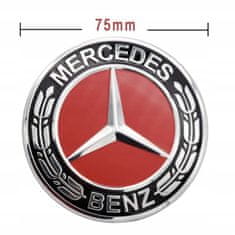 BB-Shop Mercedes emblémák 75 mm-es 4 darabos készlet