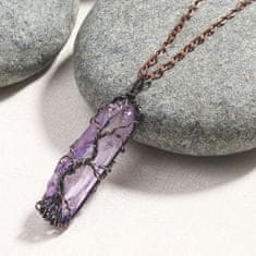IZMAEL Purple Stone Nyakék-Lila