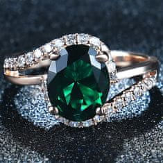 IZMAEL Diana Gyűrű-Arany/Zöld/52mm