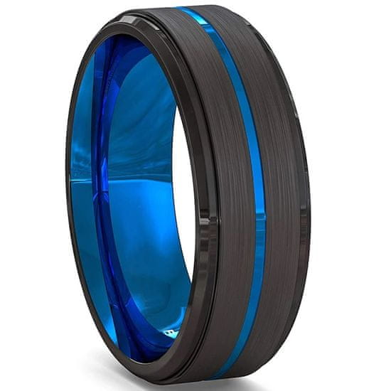 IZMAEL Aron Gyűrű-Fekete/Kék/62mm