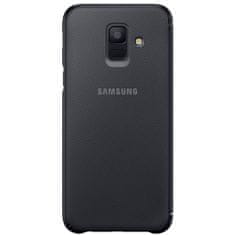 SAMSUNG Samsung könyvtok Samsung Galaxy A6 2018 telefonra KP14752 fekete