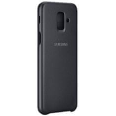 SAMSUNG Samsung könyvtok Samsung Galaxy A6 2018 telefonra KP14752 fekete