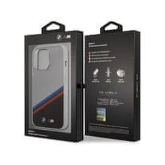 Bmw BMW M Tricolor átlátszó tok iPhone 13 Pro telefonra KP14882 fekete