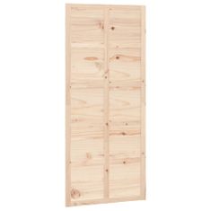 shumee tömör fenyőfa istálló stílusú ajtó 90x1,8x214 cm