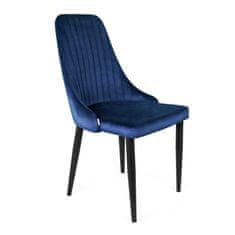 Homla LOUIS Tengerészkék szék 44x59x88 cm