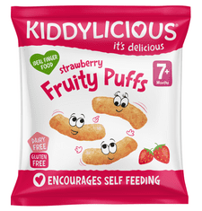 Kiddylicious Gyümölcs chips - Eper, 6x10g