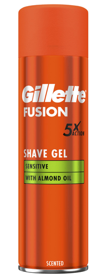 Gillette Fusion Sensitive borotvazselé 200 ml
