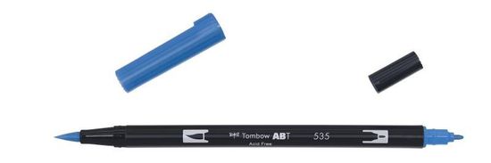 Tombow Reversible brush marker ABT - kobalt kék