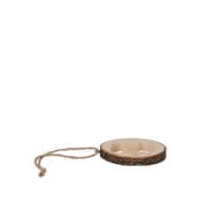 Homla JINGA fából készült medál nyúl medál 8x8 cm