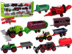 shumee Állítsa be a mezőgazdasági járművek traktor 12 darab fém