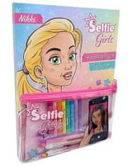GADGET Selfie lány kreatív szett kiegészítőkkel
