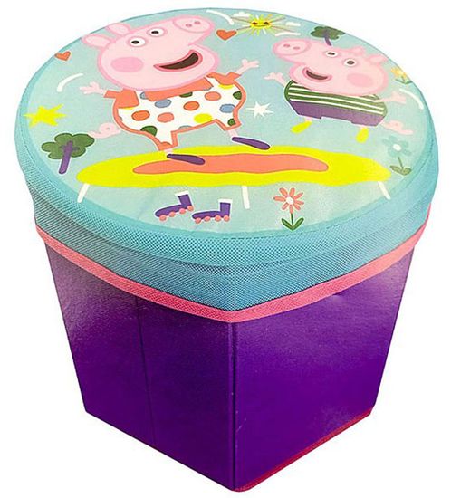 HASBRO Játéktároló doboz fedéllel - Peppa Pig