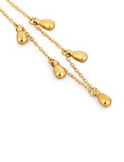 Vuch Bájos aranyozott karkötő Gold Luffa medálokkal