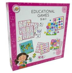 Montessori Oktatási oktatási játékok lányoknak 5in1 