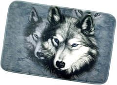 GADGET Csúszásgátló szőnyeg Dog 40x60 cm - Wolf head 