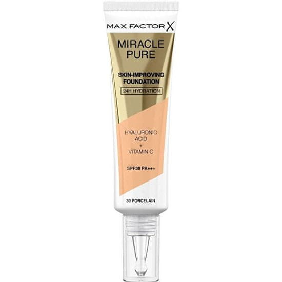 Max Factor Hidratáló alapozó Miracle Pure (Skin-Improving Foundation) 30 ml