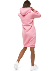 Ozonee Női hosszú pulóver Rolor rózsaszín S
