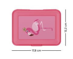 BAAGL Snack doboz Flamingo
