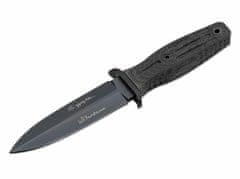 Böker Manufaktur 121644 AF 4.5 Fekete taktikai kés 11,7 cm, fekete, Micarta, hüvely