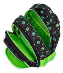 Oxybag Iskolai hátizsák OXY NEXT, Green Cube