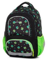 Oxybag Iskolai hátizsák OXY NEXT, Green Cube
