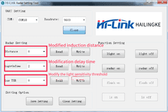 Hi-Link Mikrohullámú mozgásérzékelő HLK-LD015-5G