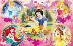 Clementoni Disney hercegnők puzzle: Barátok 2x60 darab