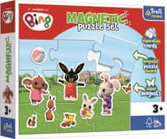 Trefl mágneses puzzle készlet Fun World of Bing Bunny világa