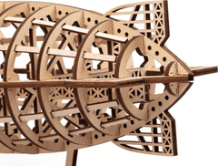 Robotime Rokr 3D fából készült puzzle léghajó 229 db
