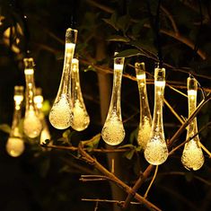 INNA Napelemes kerti lámpa LED dekoratív GIRLANDA 5,8m LÁNCFÉNY 20x jégcsapok LED dióda