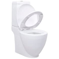 shumee fehér kerámia WC hátsó vízelvezetéssel