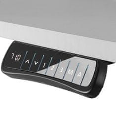 tectake Asztalláb elektronikusan állítható magassággal, memóriafunkciókkal 85-129x65x71-121cm