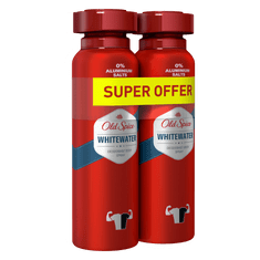 Old Spice Whitewater Deodorant Spray 2x150 ml