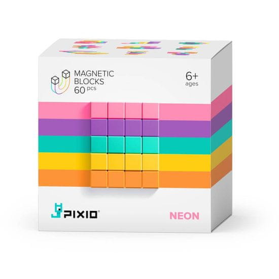 PIXIO Neon absztrakt sorozat téglák