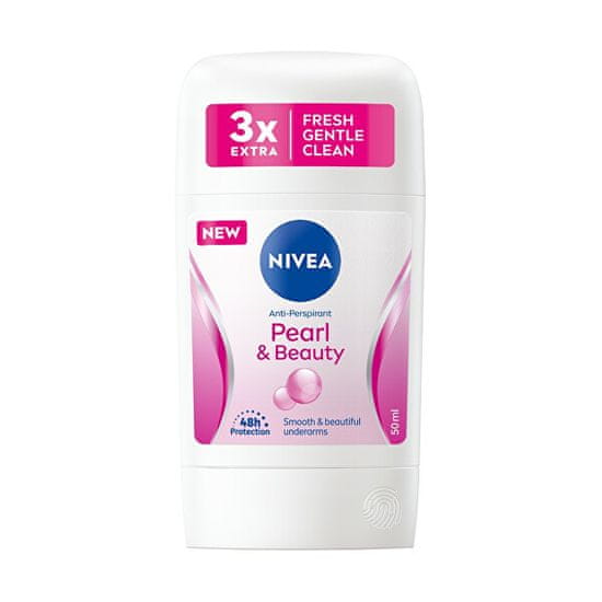 Nivea Szilárd izzadásgátló Pearl & Beauty (Anti-Perspirant) 50 ml